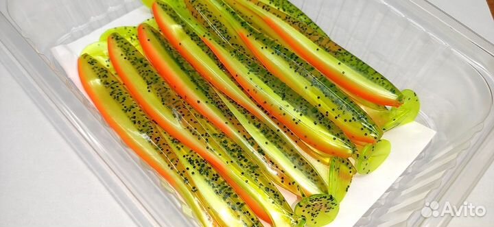 Виброхвост Изи-шайнер 4,5 дюйма (110мм)