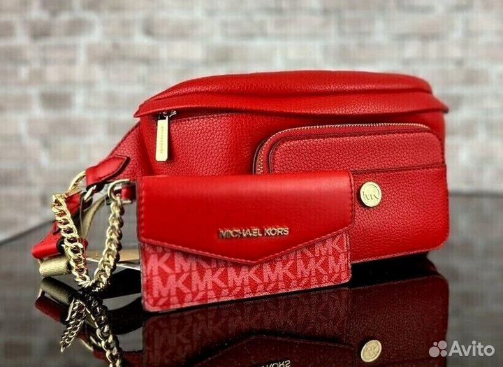 Сумка поясная Michael Kors 2 в 1, новая. Оригинал