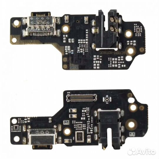 Плата для Xiaomi Redmi Note 9 Pro нижняя с системн