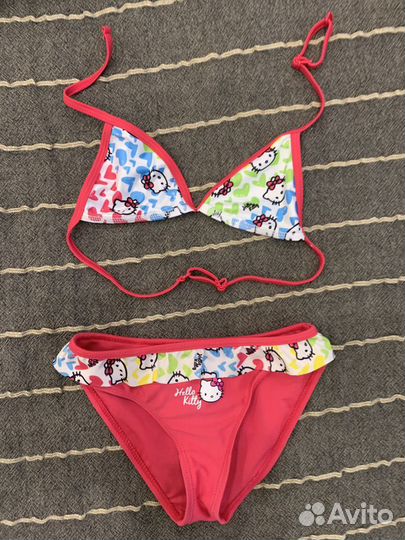 Купальник для девочки hello kitty 122-128