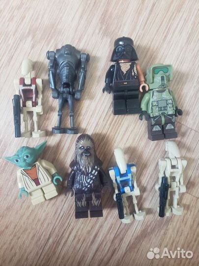 Lego Star Wars лот фигурок