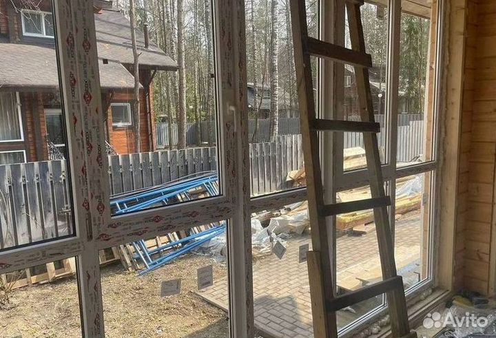 Остекление окон и балконов пвх