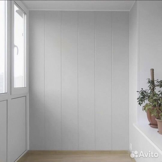 Панель пвх белая матовая 3000х250х8 мм, шт