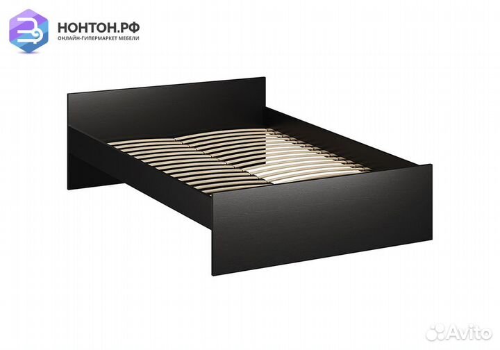 Кровать двуспальная Орион дуб венге