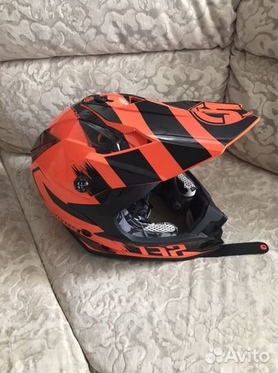 Мото шлем кроссовый just1