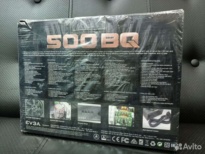 Блок питания 500Вт Evga 500 BQ