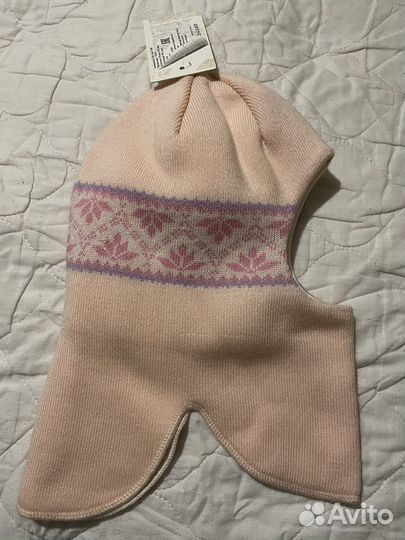 Шапка шлем новая 50 52 шерсть