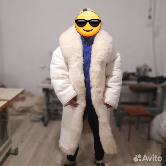 Тулуп мужской из овчины