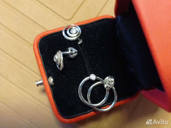 Серебряные серьги