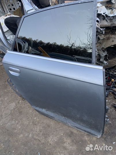 Двери задние Ауди А6С6 седан разборка