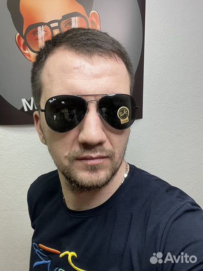 Очки ray ban aviator