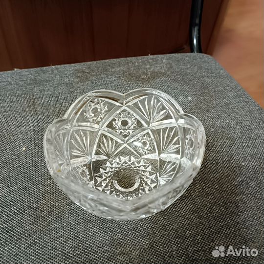 Салатник хрустальный