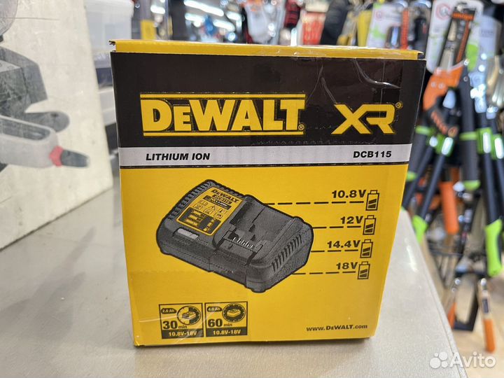 Зарядное устройство 10.8В/14.4В/18В dewalt DCB115