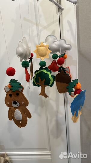 Мобиль детский с музыкальным блоком