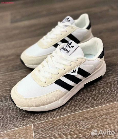 Мужские кроссовки Adidas белые