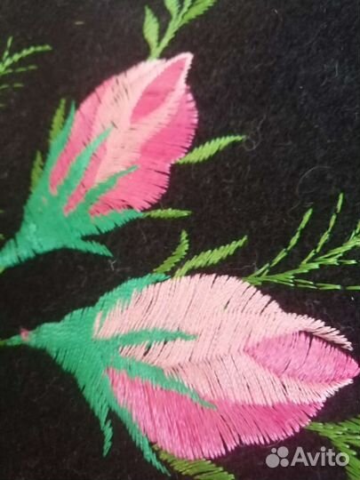 Гладь и накидка набивная плюш для подушки