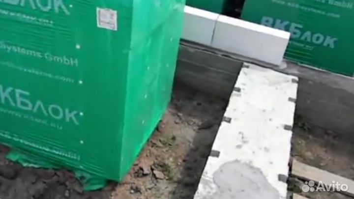 Газоблоки от произоводителя. Объём