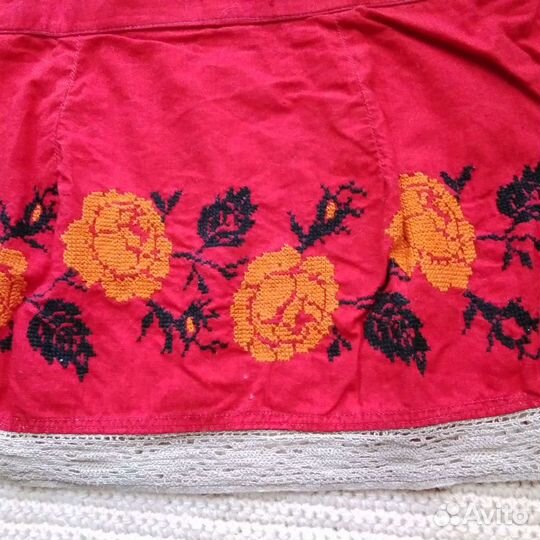 Народный костюм старинный Винтаж СССР