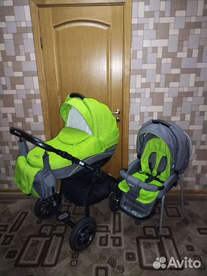 Коляска 2 блока фирмы Adamex. Отличное состояние