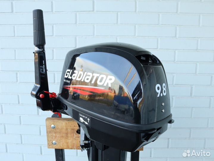 Лодочный мотор Gladiator G9,8FHS NEW (2т, S нога)
