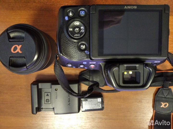 Зеркальный фотоаппарат sony
