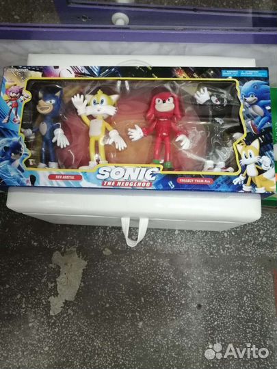 Игрушк фигурки Соник пластиковый Шедоу Тайлз Наклз