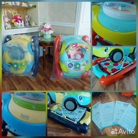 Новые ходунки детские Nuovita Corsa