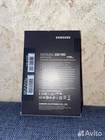 SSD Samsung 980 1 тб M.2 MZ-V8V1T0BW