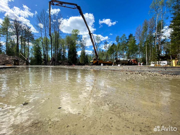 Бетон М400, раствор, доставка