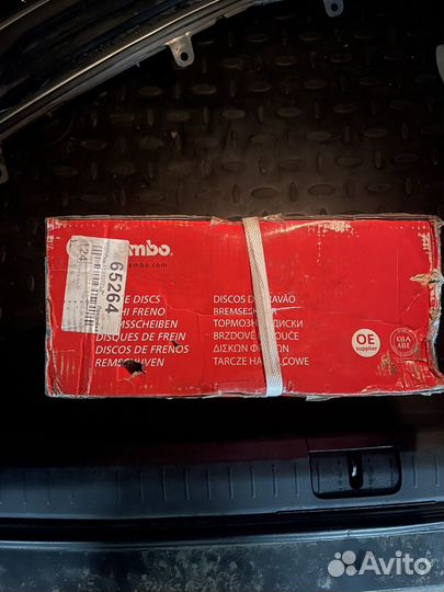 Тормозные диски на honda accord 8