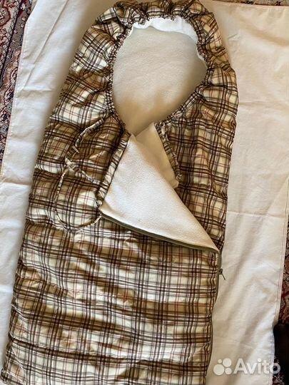 Конверт одеяло для новорожденных