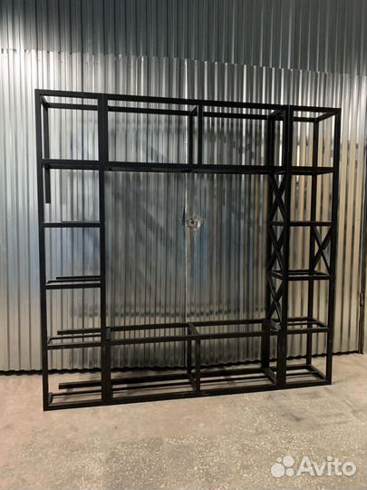 Дровница лофт