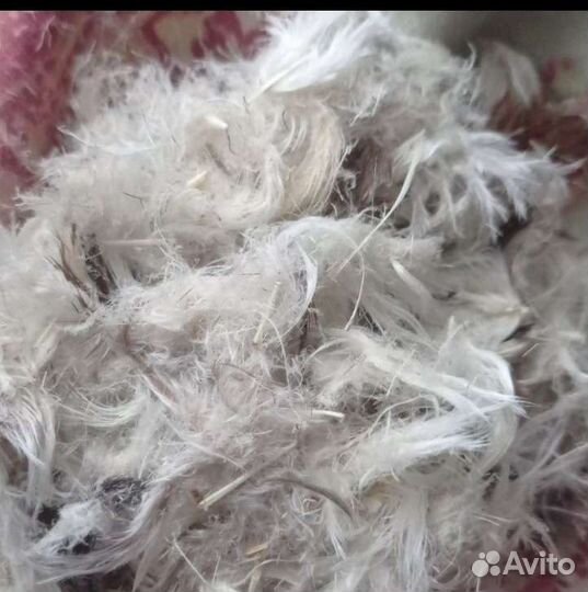 Подушки перо б/у