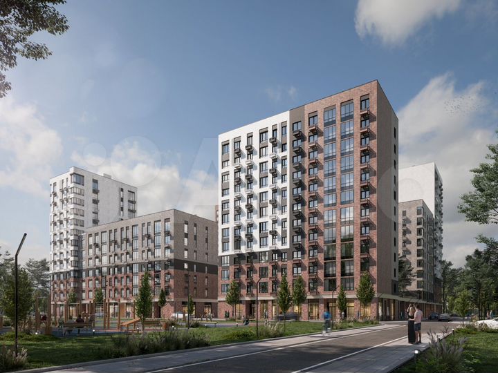 1-к. квартира, 33,7 м², 10/16 эт.