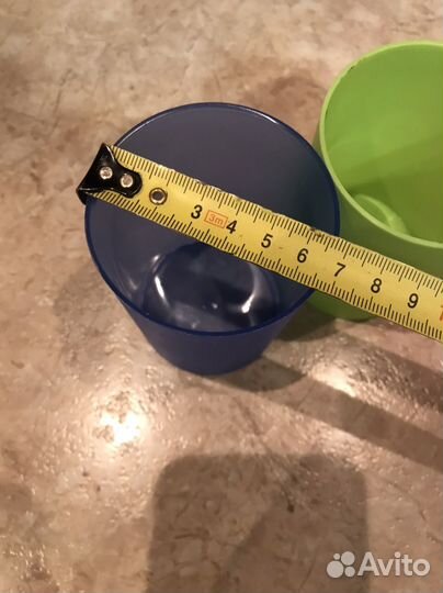 Стакан пластиковый цветной