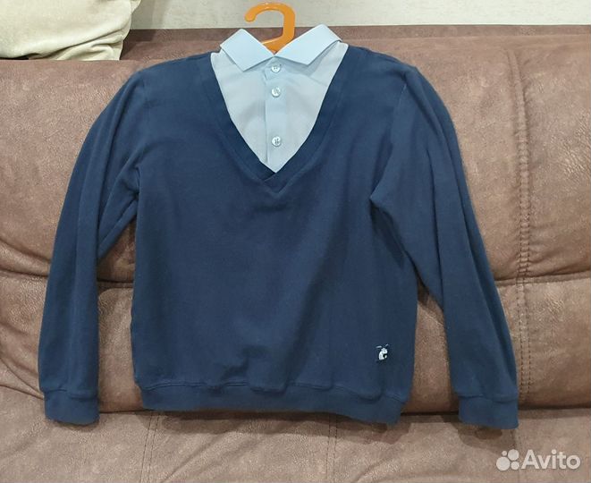 Рубашки для школы, джинсы, брюки 134-140 см