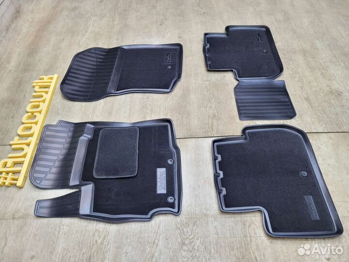 Коврики 3D Lux в салон Mitsubishi Outlander XL