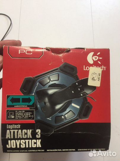 Джостик Logitech attack 3