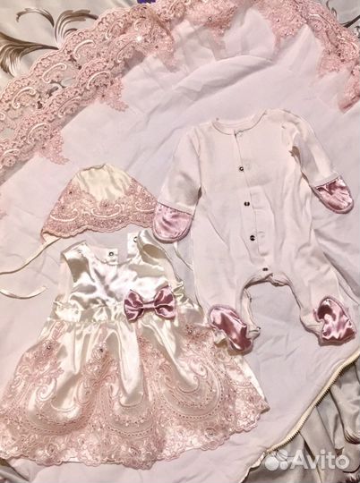 Конверт + платье на выписку