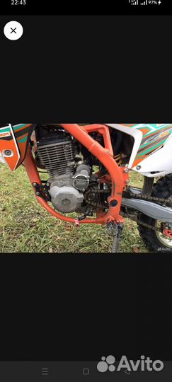 Продам эндуро мотоцикл BSE Z6