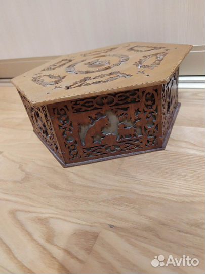 Шкатулка СССР.Ручная работа