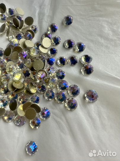 Стразы SS20,16,30 AB, цена за 4 упаковки