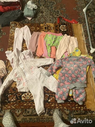 Детские вещи пакетом на девочку