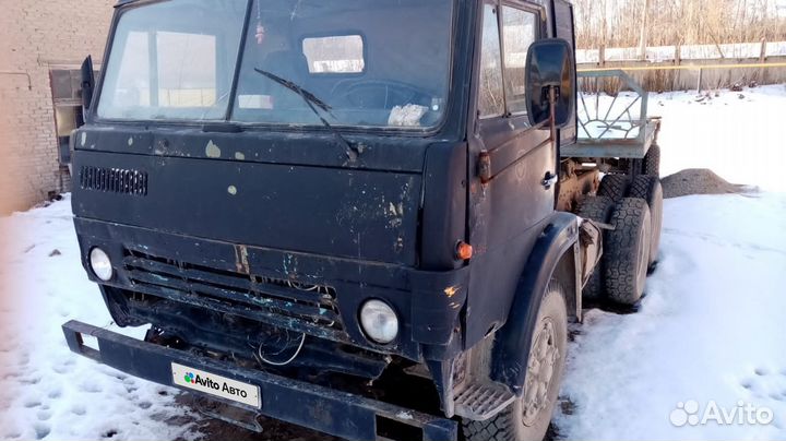 КАМАЗ 5410 с полуприцепом, 1992