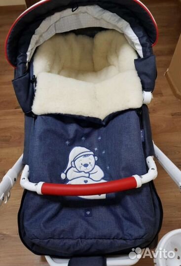 Зимний конверт в коляску