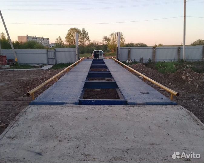 Автомобильные весы 24 метра 100 тонн