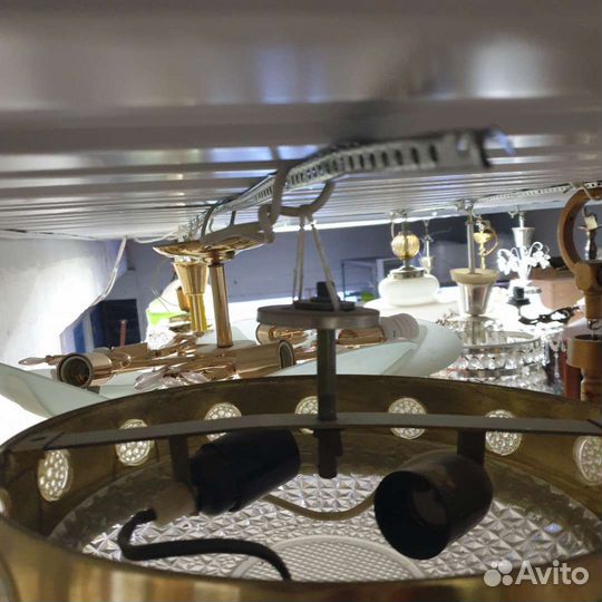 Светильник винтажный гдр