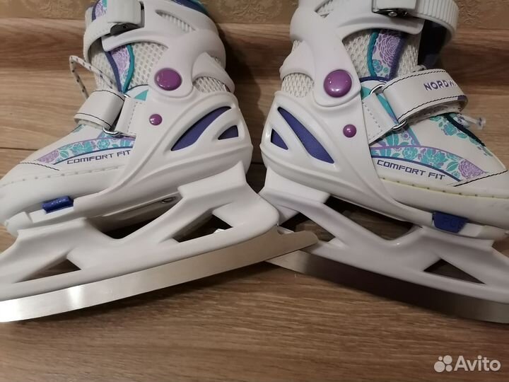 Коньки детские раздвижные 26-31