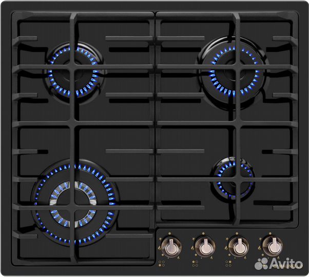 Газовая варочная панель maunfeld eghe.64.63CB.R/G