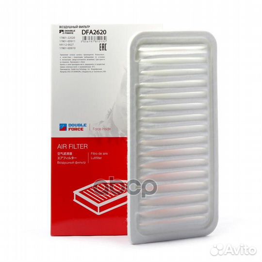 Фильтр воздушный doubleforce DFA2620 double force